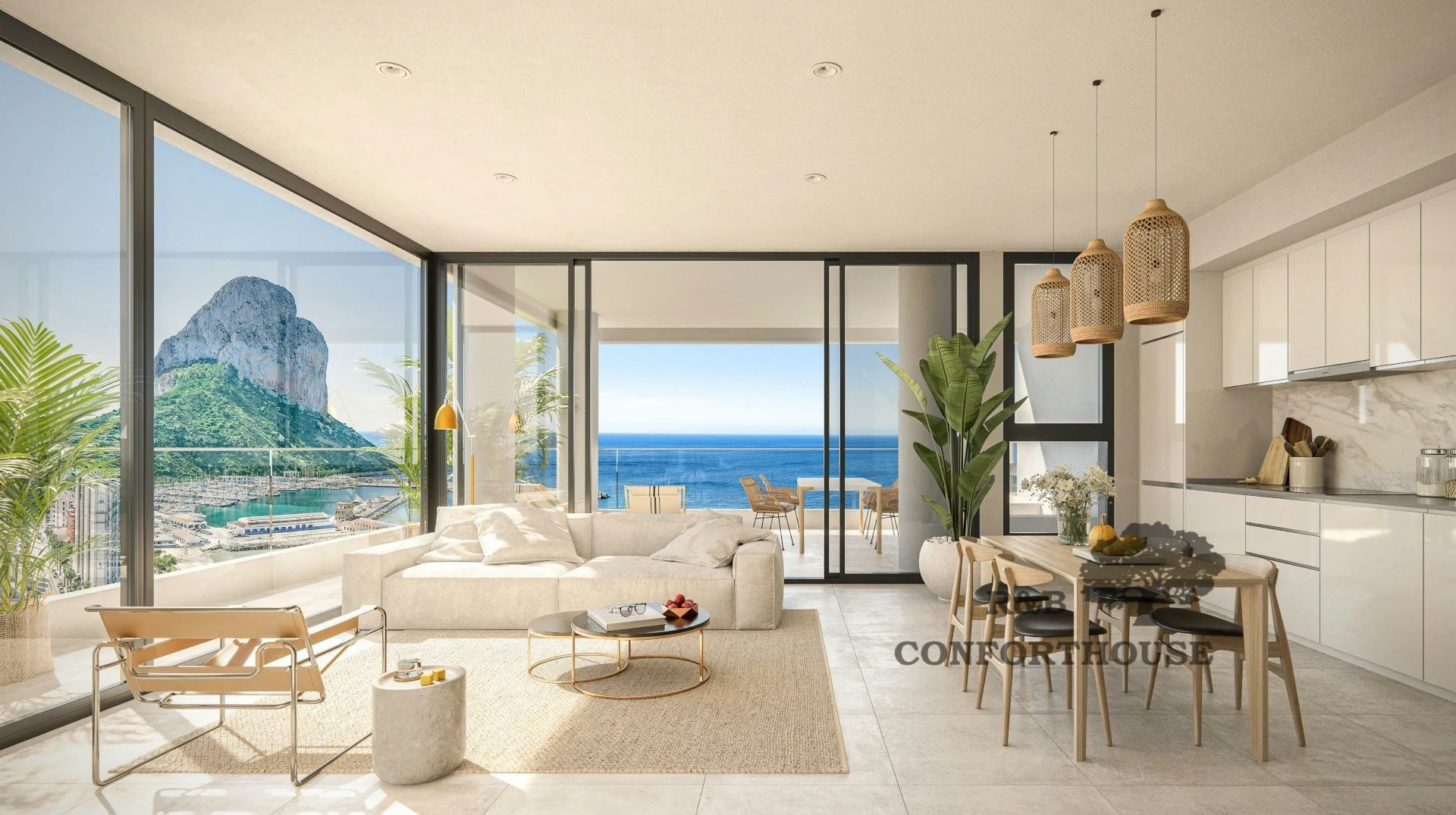 3-bedroom Flat In Calpe, Spain (118 M²)