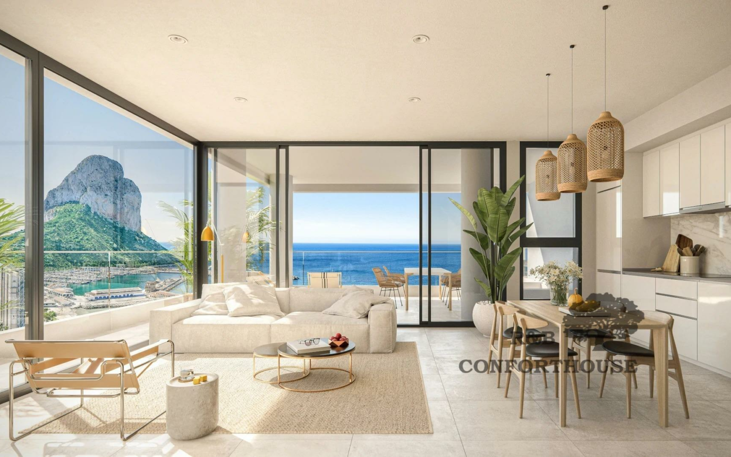 3-bedroom Flat In Calpe, Spain (126 M²)