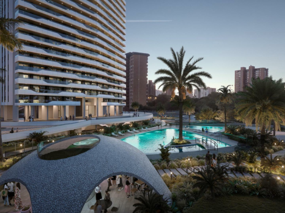 2-bedroom Flat In Benidorm, Spain (104 M²)