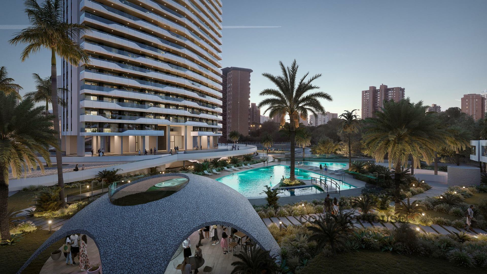 3-bedroom Flat In Benidorm, Spain (190 M²)