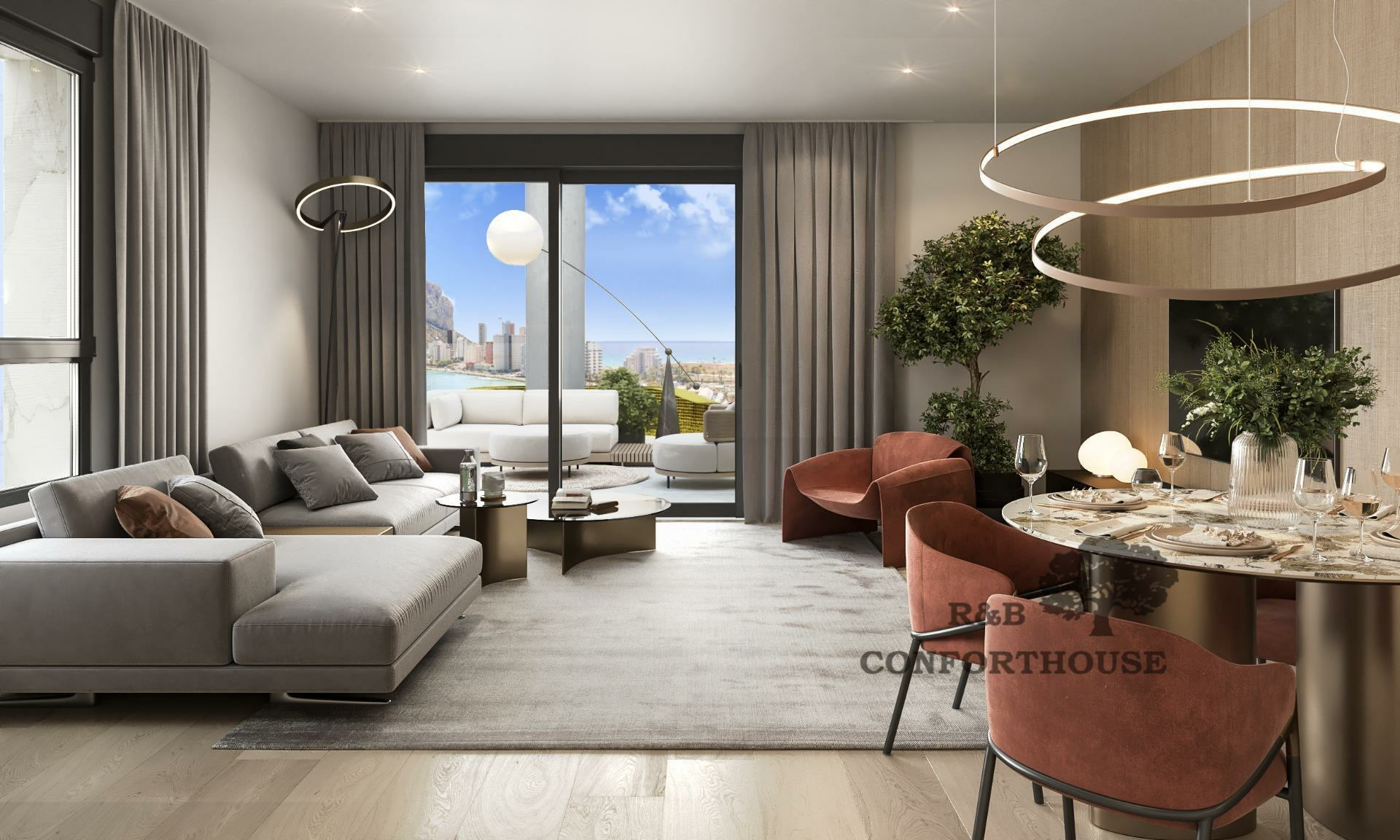 3-bedroom Flat In Calpe, Spain (154 M²)