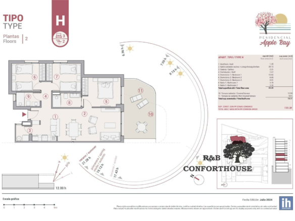 3-bedroom Flat In Calpe, Spain (132 M²)