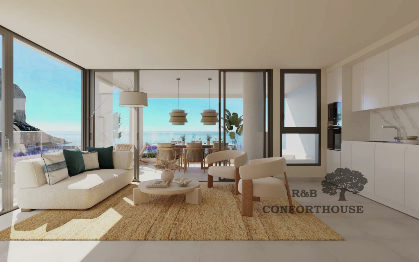 3-bedroom Flat In Calpe, Spain (127 M²)