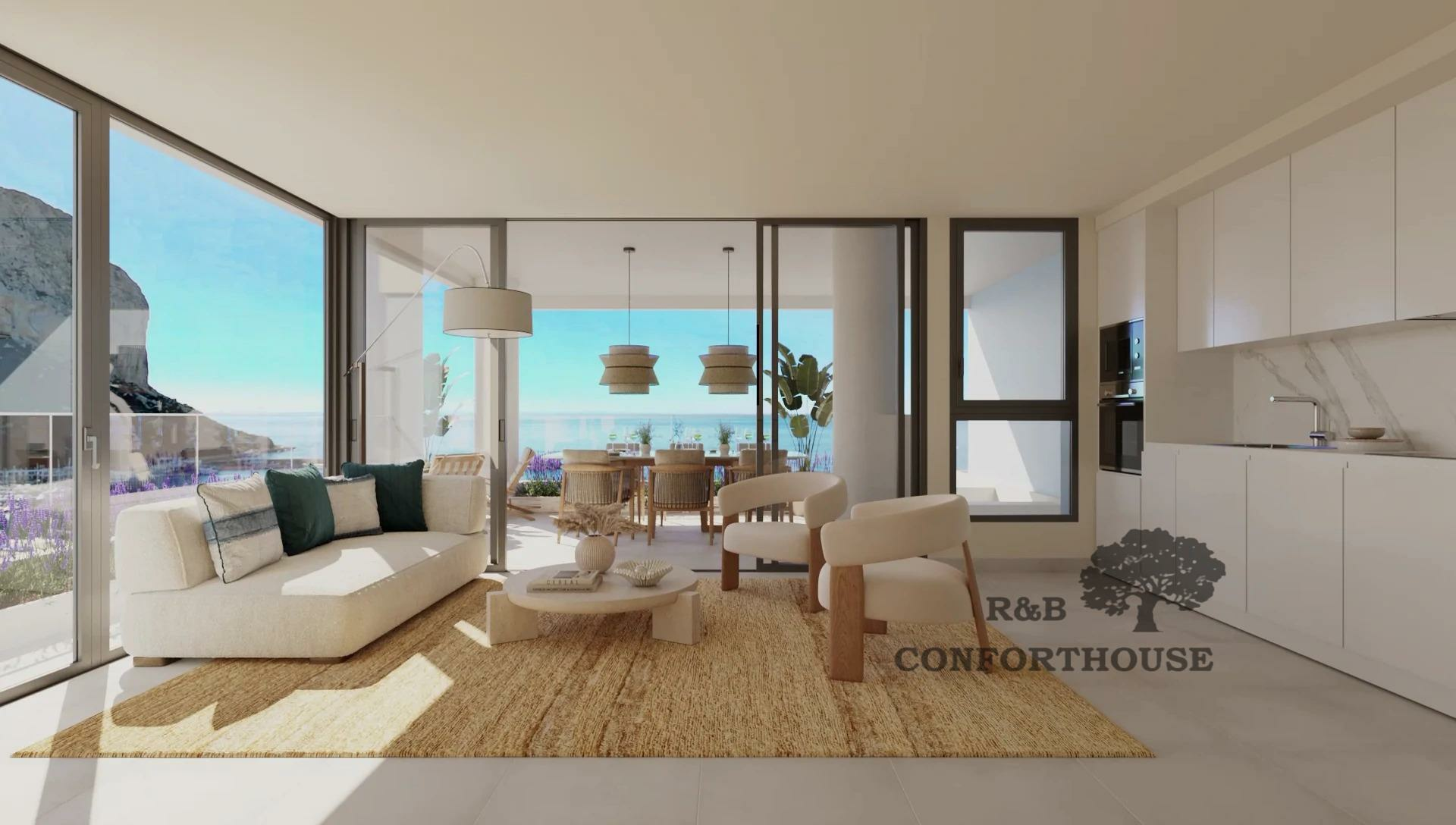 3-bedroom Flat In Calpe, Spain (127 M²)