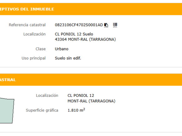 Land In Montreal, Spain (1.810 M² Plot)