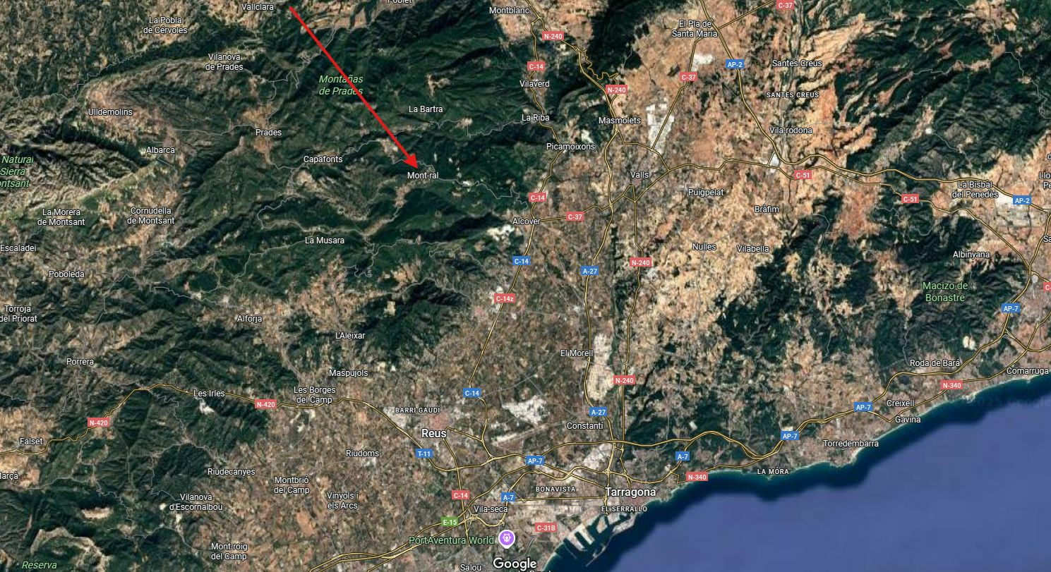 UBICACINMAPA-e35e5f Land In Montreal, Spain (506 M² Plot)