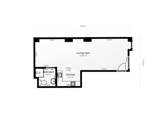 Study In Valencia (38 M²)