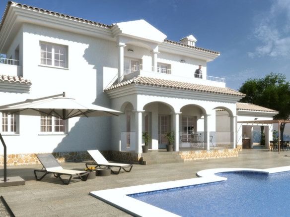 3-bedroom Detached Villa In Pinoso, Spain (180 M²)