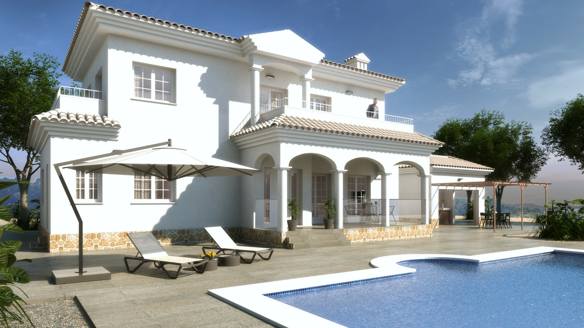 3-bedroom Detached Villa In Pinoso, Spain (180 M²)