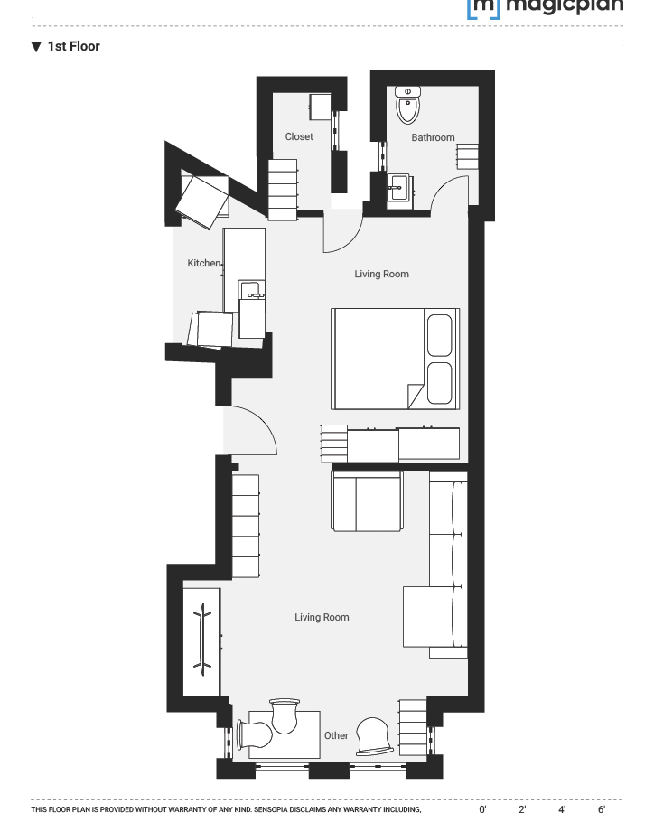 1-bedroom Flat In Valencia (44 M²)