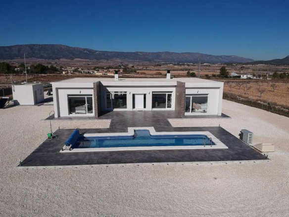 4-bedroom Detached Villa In Pinoso, Spain (145 M²)