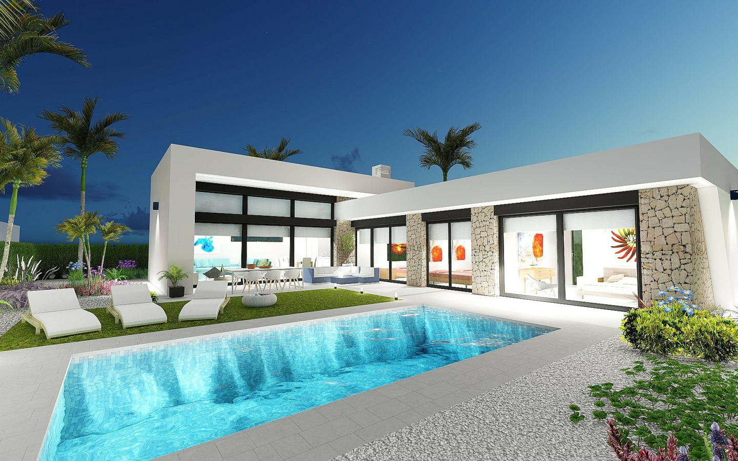 3-bedroom Detached Villa In Calasparra, Spain (118 M²)