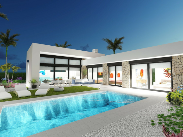 3-bedroom Detached Villa In Calasparra, Spain (118 M²)