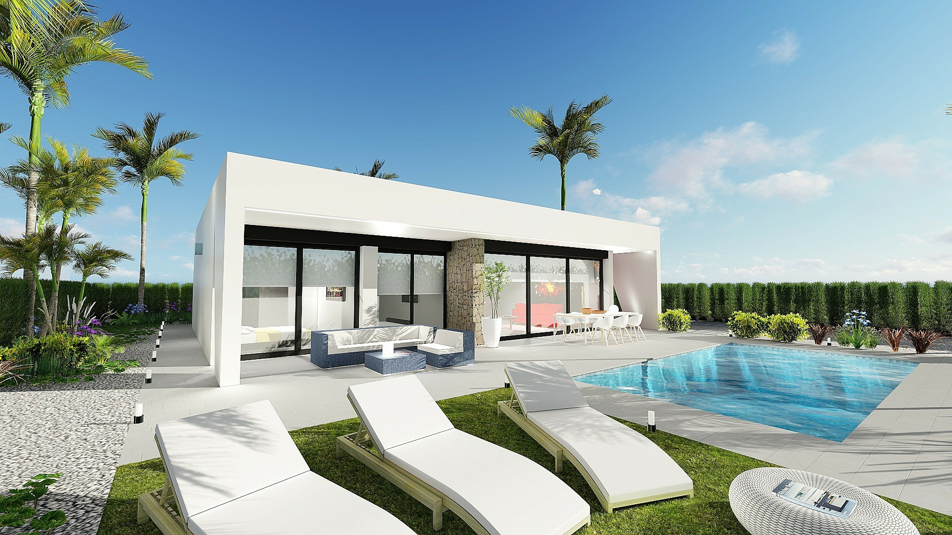 3-bedroom Detached Villa In Calasparra, Spain (102 M²)
