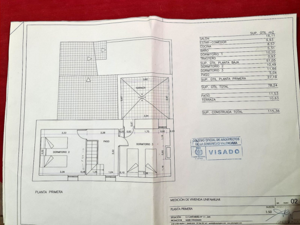 3-bedroom Townhouse In Sax, Spain (115 M²)
