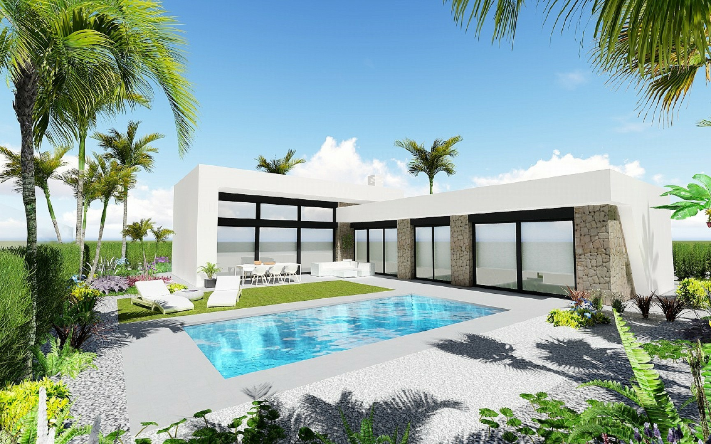 3-bedroom Detached Villa In Calasparra, Spain (118 M²)