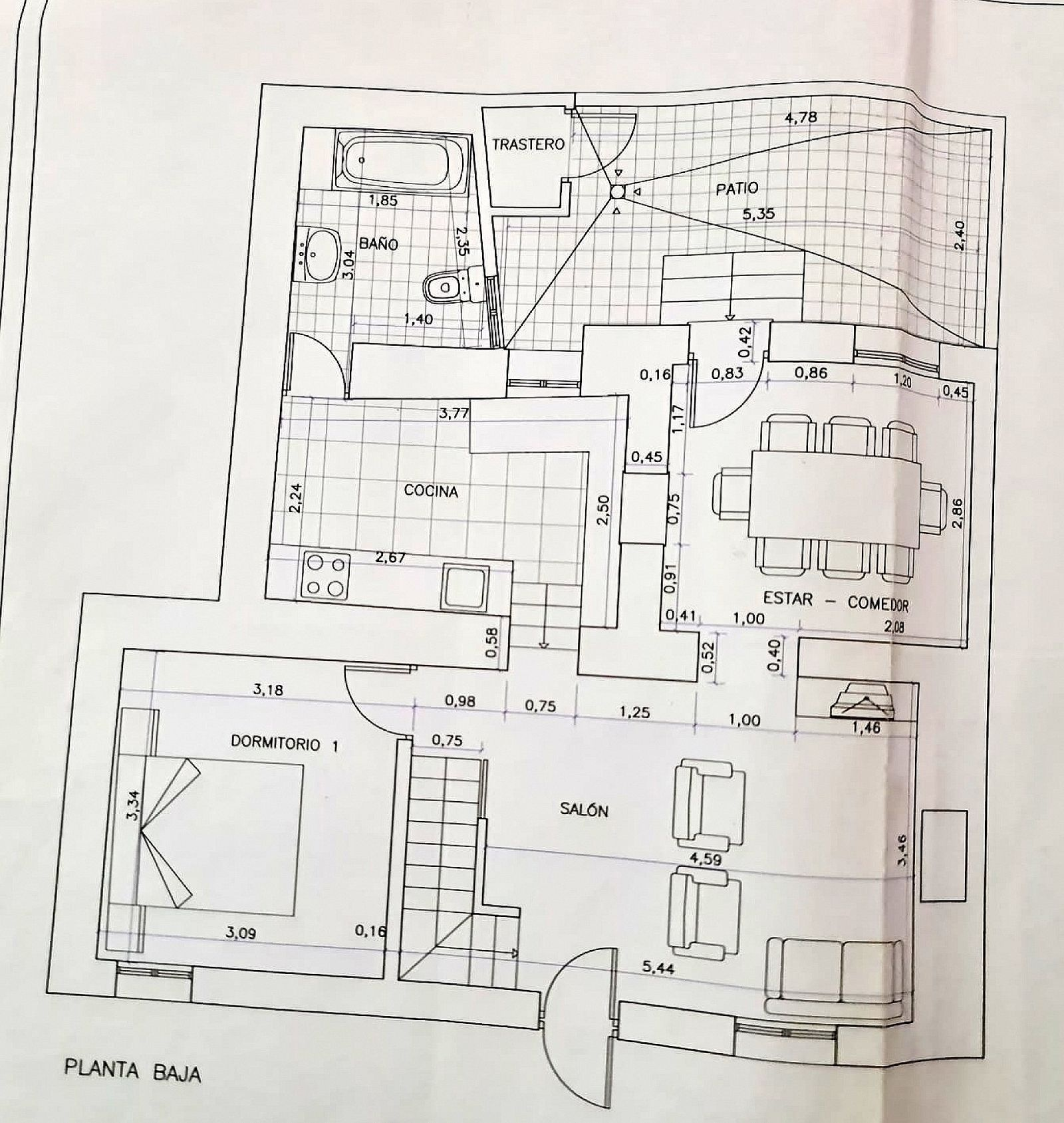 3-bedroom Townhouse In Sax, Spain (115 M²)