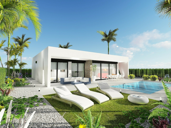 3-bedroom Detached Villa In Calasparra, Spain (102 M²)