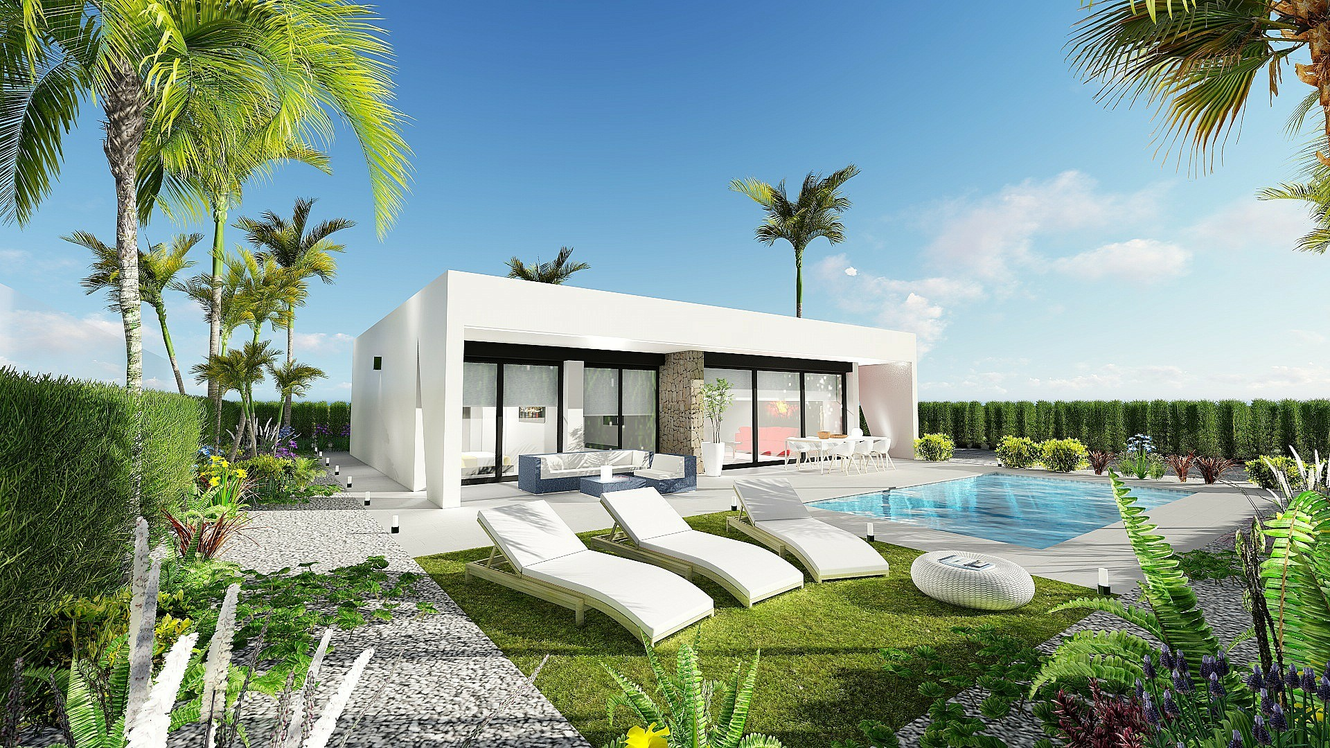 3-bedroom Detached Villa In Calasparra, Spain (102 M²)