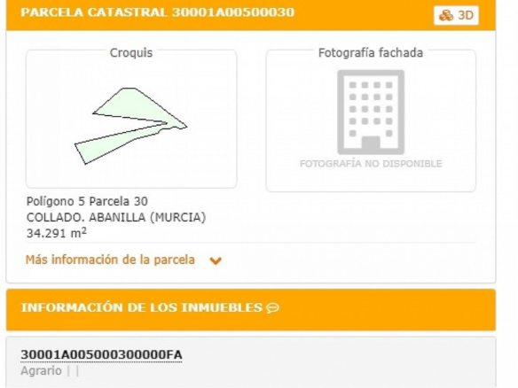Land In Abanilla, Spain (34.291 M² Plot)