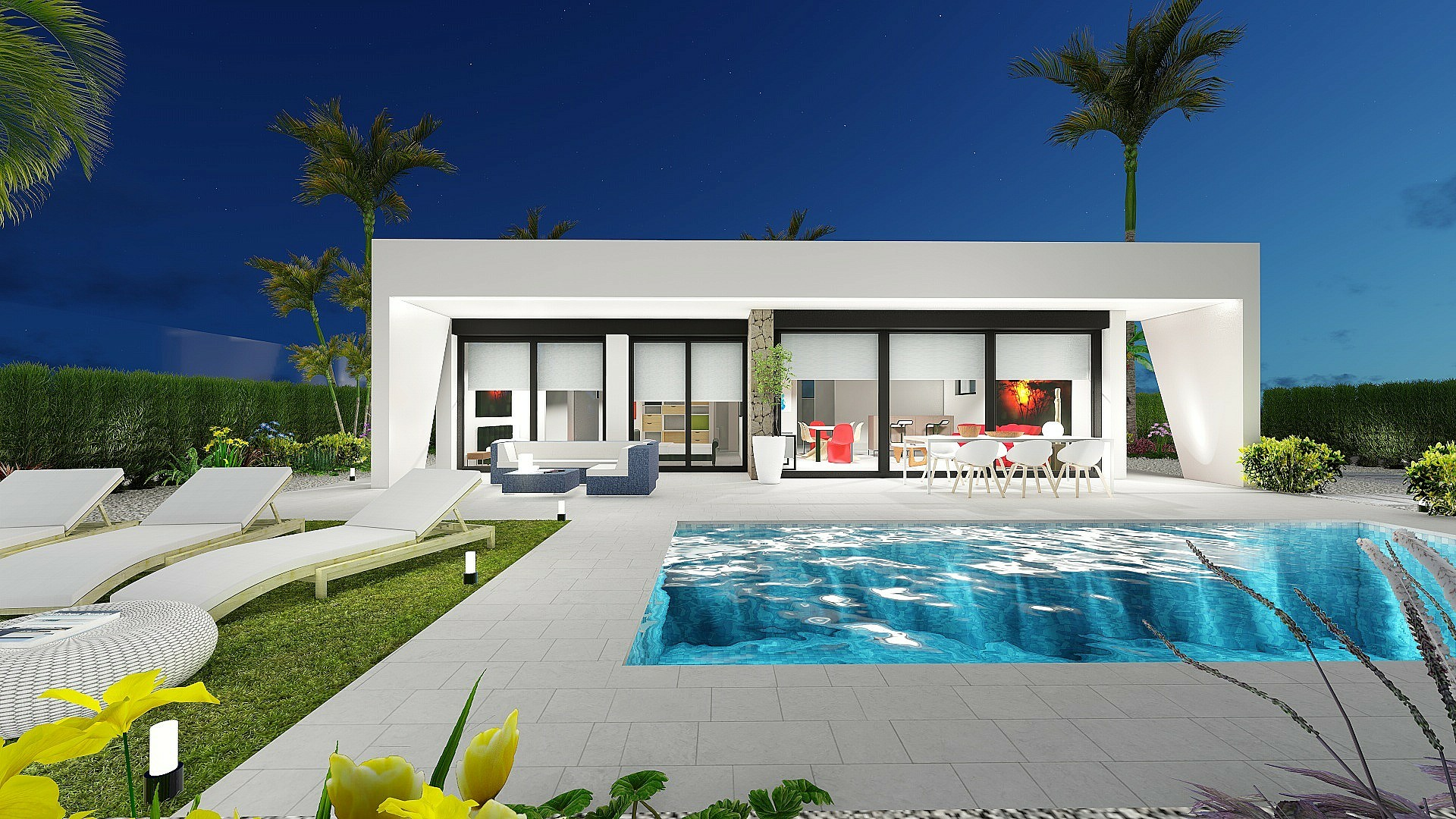 3-bedroom Detached Villa In Calasparra, Spain (102 M²)