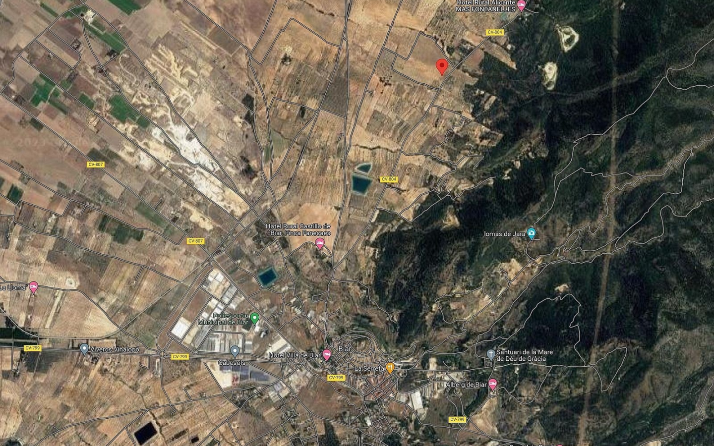 Land In Biar, Spain (25.000 M² Plot)