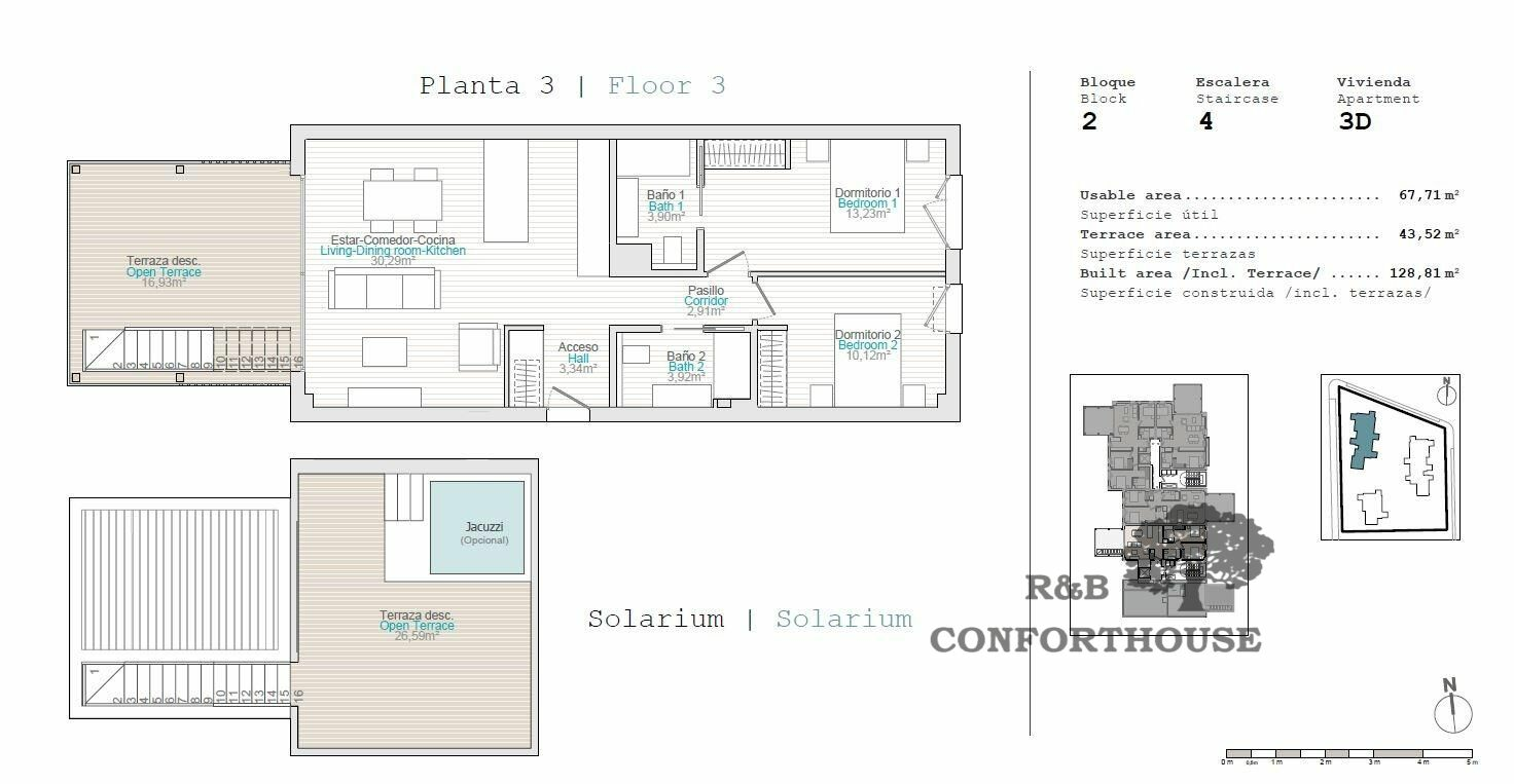 10-10-a847ef 2-bedroom Duplex In El Verger, Spain (128 M²)