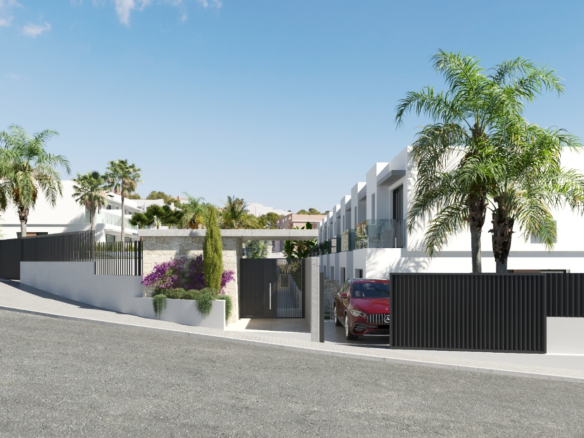 3-bedroom Terraced House In Finestrat, Spain (106 M²)