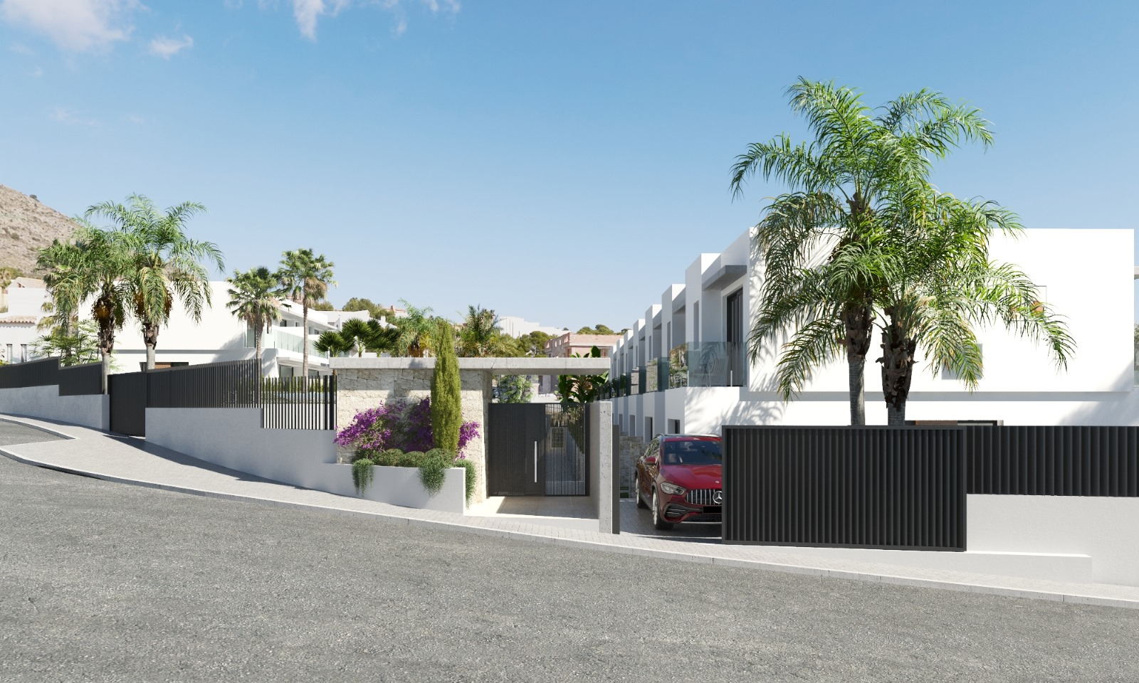 3-bedroom Terraced House In Finestrat, Spain (106 M²)