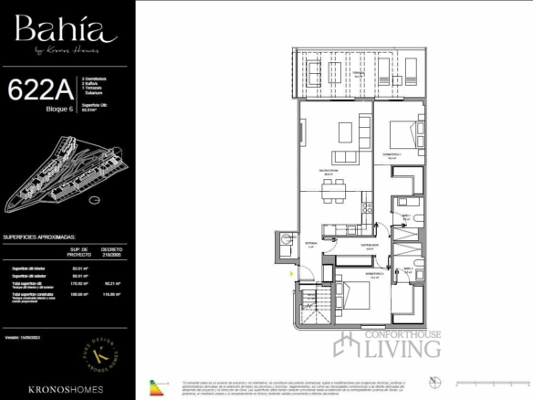 2-bedroom Penthouse In Mijas, Spain (108 M²)