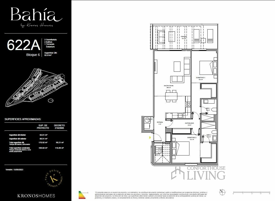 2-bedroom Penthouse In Mijas, Spain (108 M²)