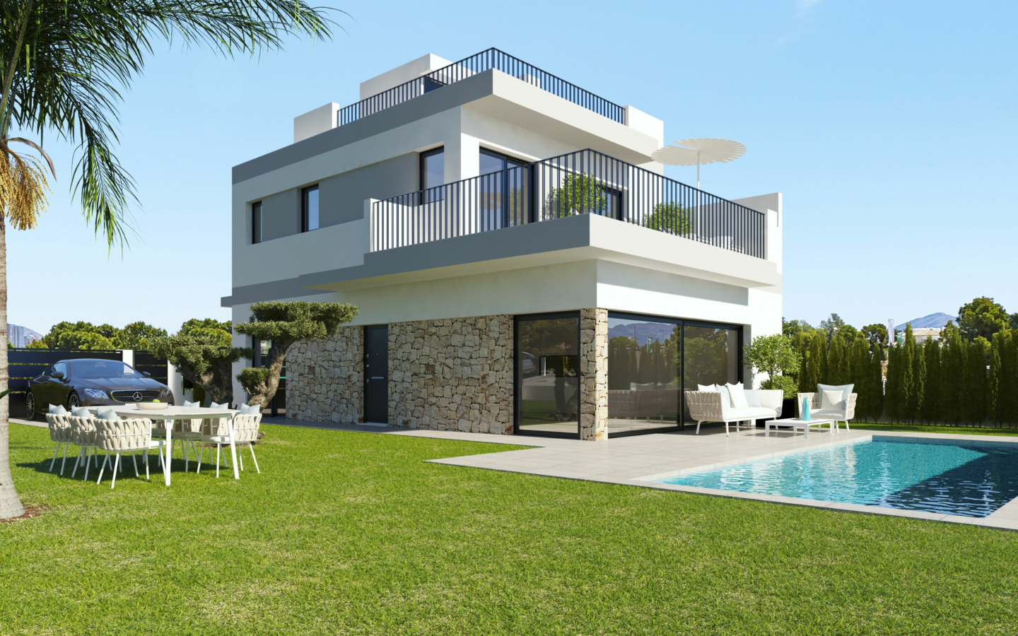 3-bedroom Villa In San Miguel De Salinas, Spain (237 M²)