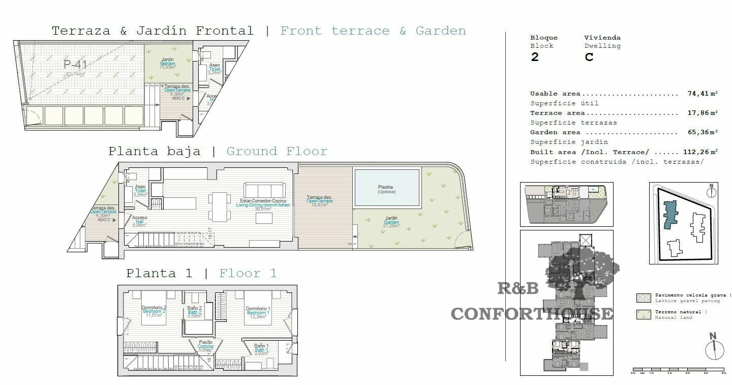 2-bedroom Terraced House In El Verger, Spain (112 M²)