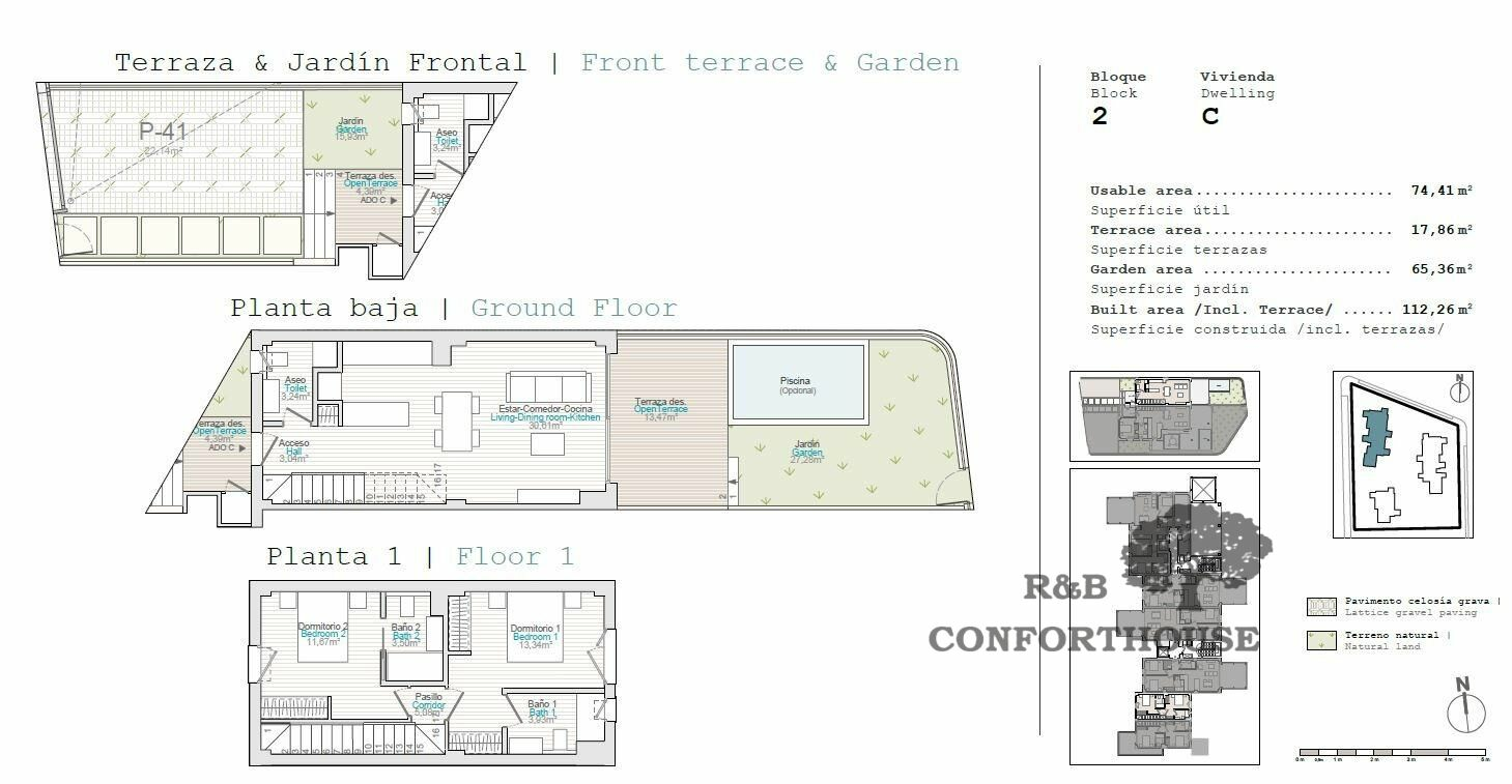 2-bedroom Terraced House In El Verger, Spain (112 M²)