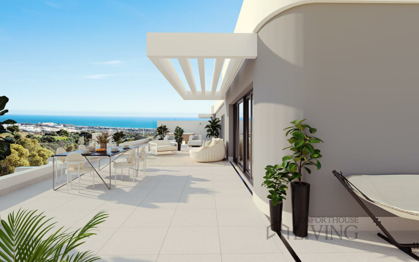 3-bedroom Penthouse In Marbella, Spain (129 M²)