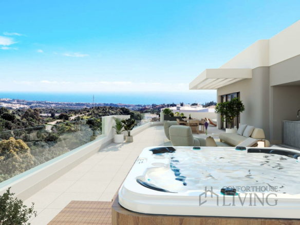 3-bedroom Penthouse In Marbella, Spain (129 M²)