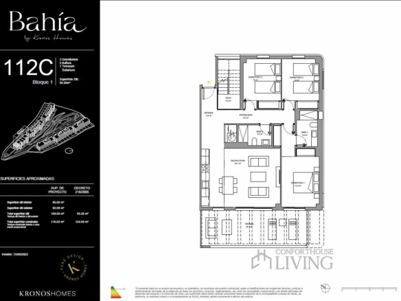3-bedroom Penthouse In Mijas, Spain (116 M²)