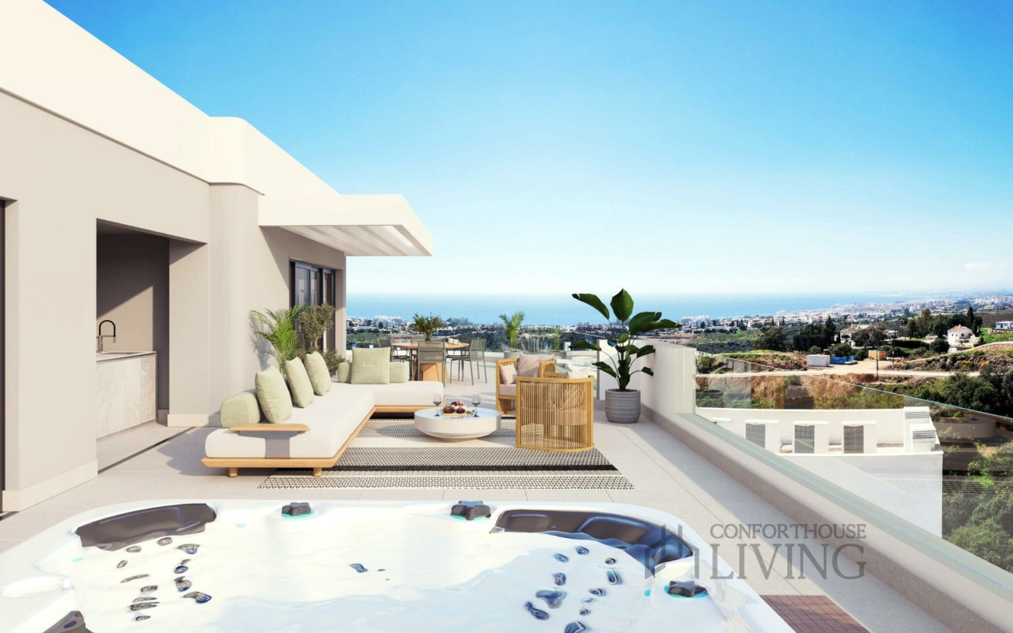 3-bedroom Penthouse In Marbella, Spain (129 M²)