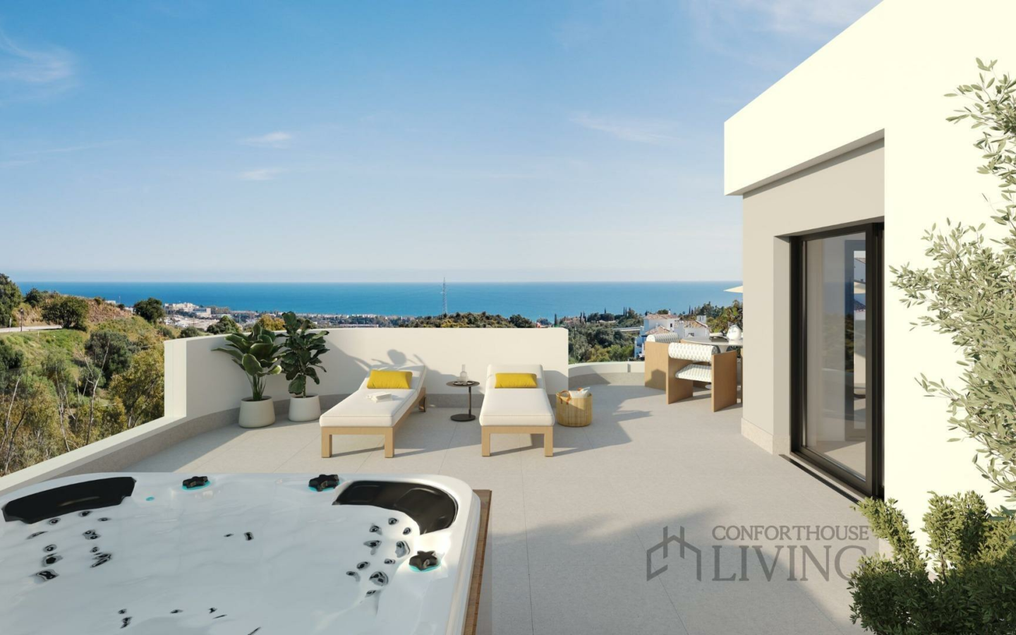 3-bedroom Penthouse In Marbella, Spain (129 M²)