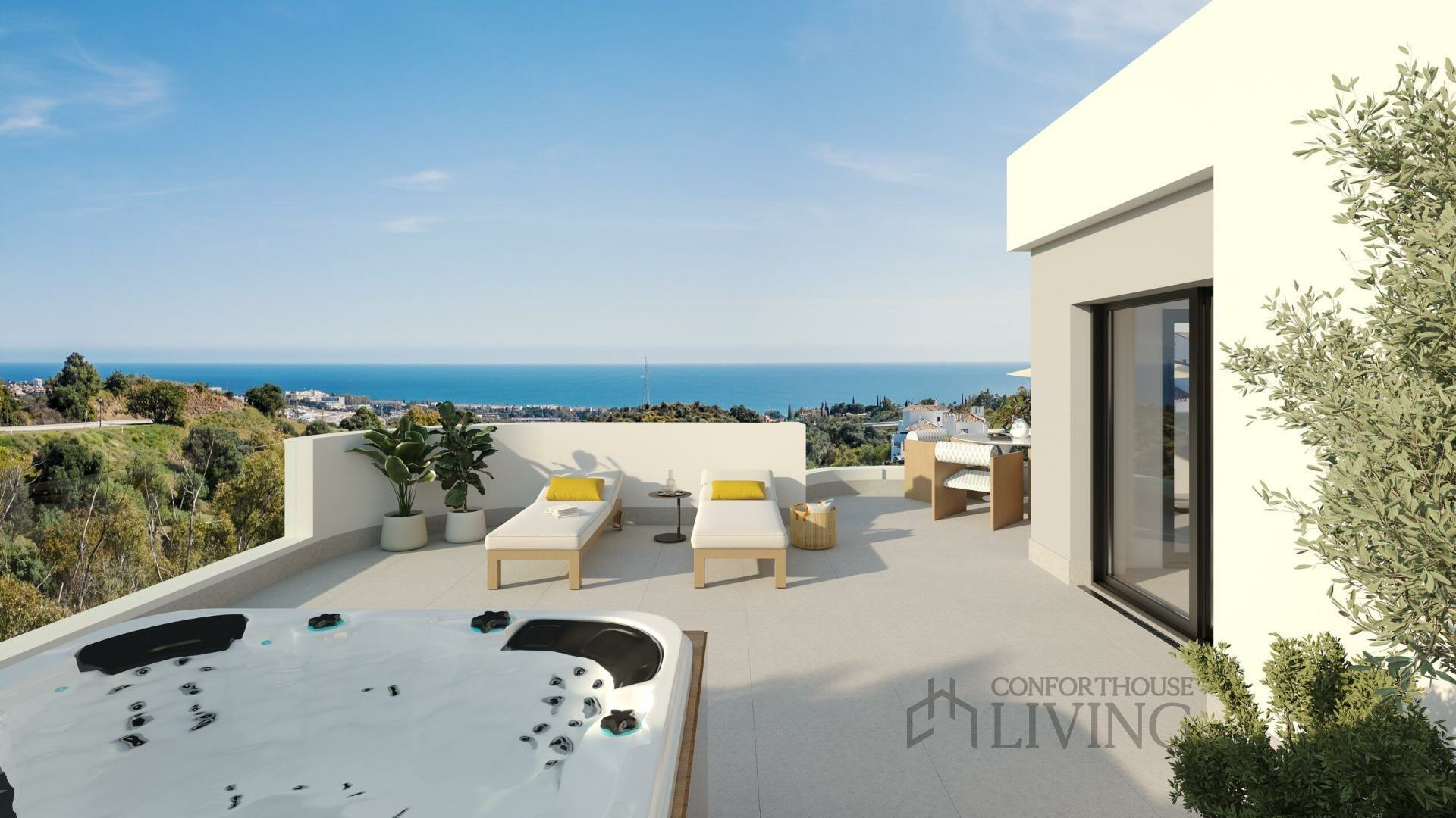 3-bedroom Penthouse In Marbella, Spain (129 M²)