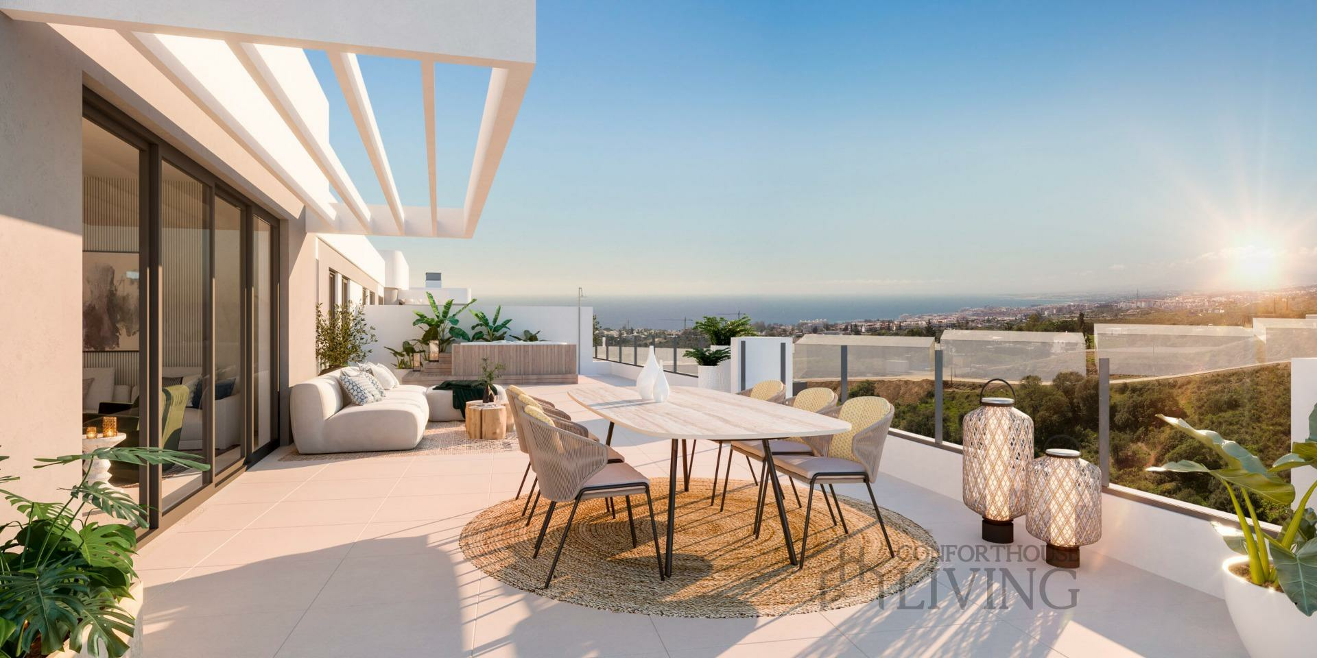 3-bedroom Penthouse In Marbella, Spain (129 M²)
