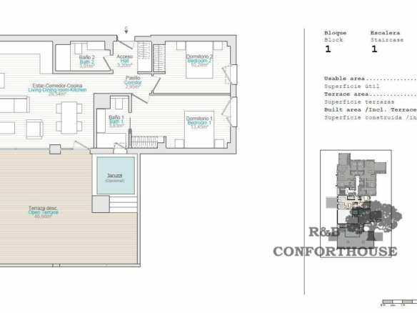2-bedroom Penthouse In El Verger, Spain (131 M²)