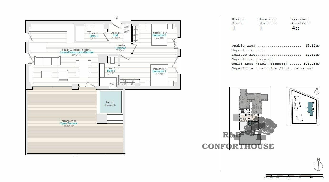 2-bedroom Penthouse In El Verger, Spain (131 M²)
