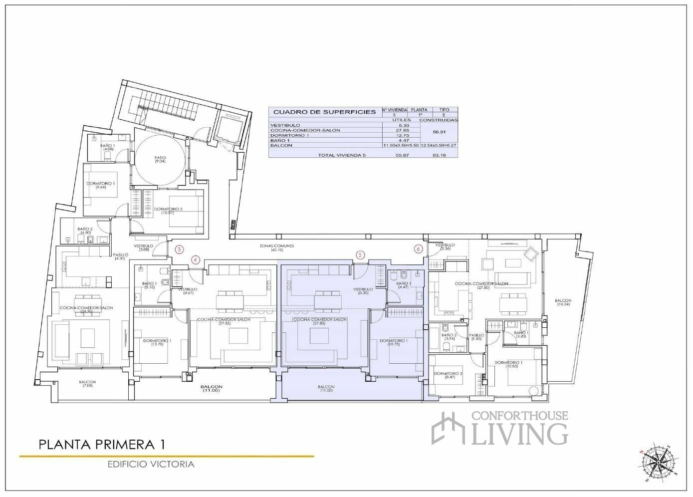 1-bedroom Flat In Torrevieja, Spain (63 M²)