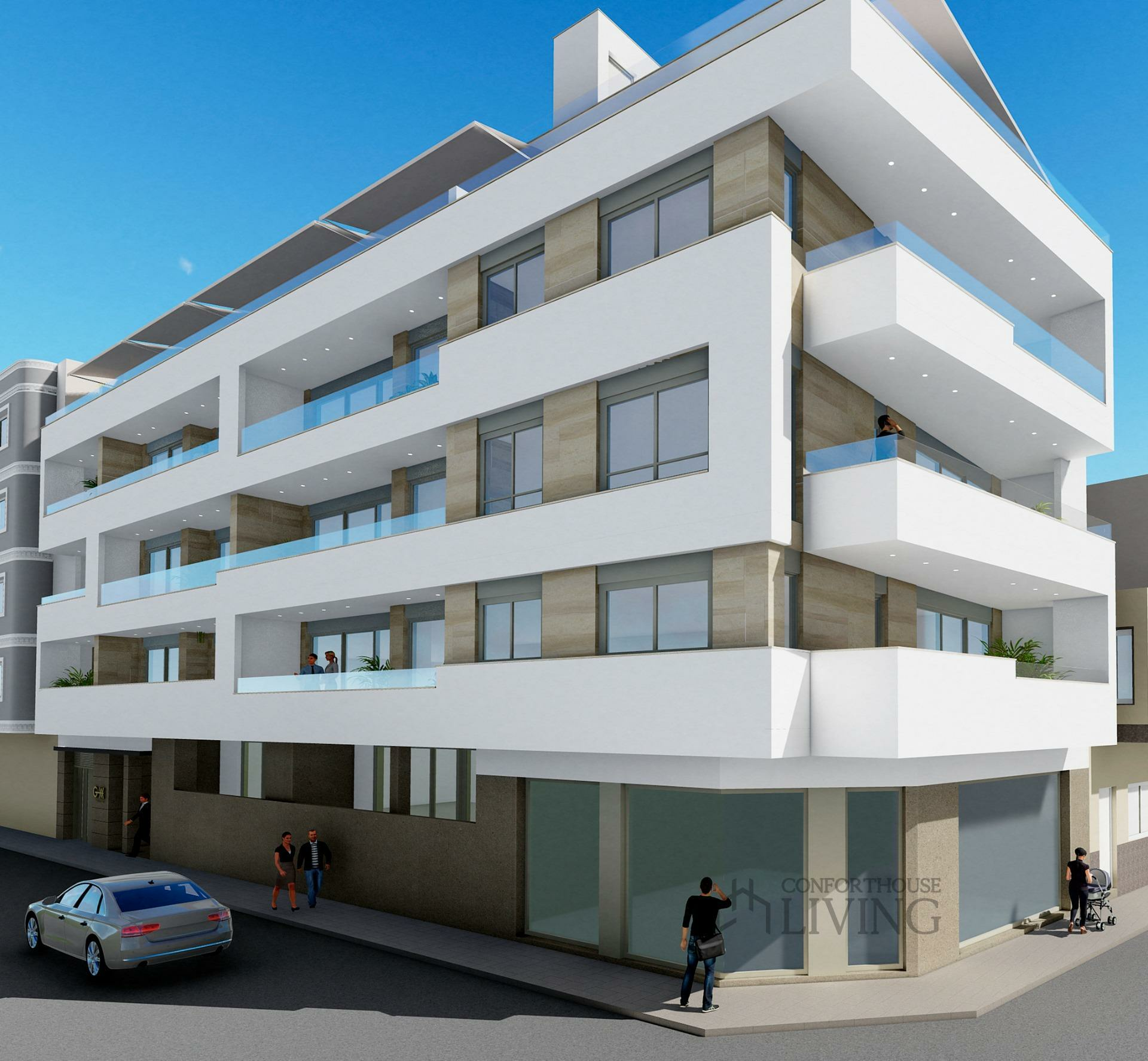 1-bedroom Flat In Torrevieja, Spain (63 M²)