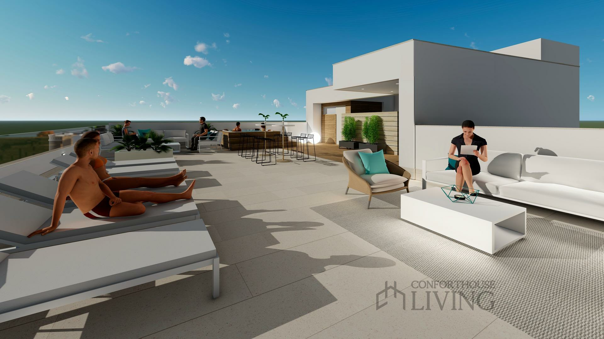 1-bedroom Flat In Torrevieja, Spain (63 M²)