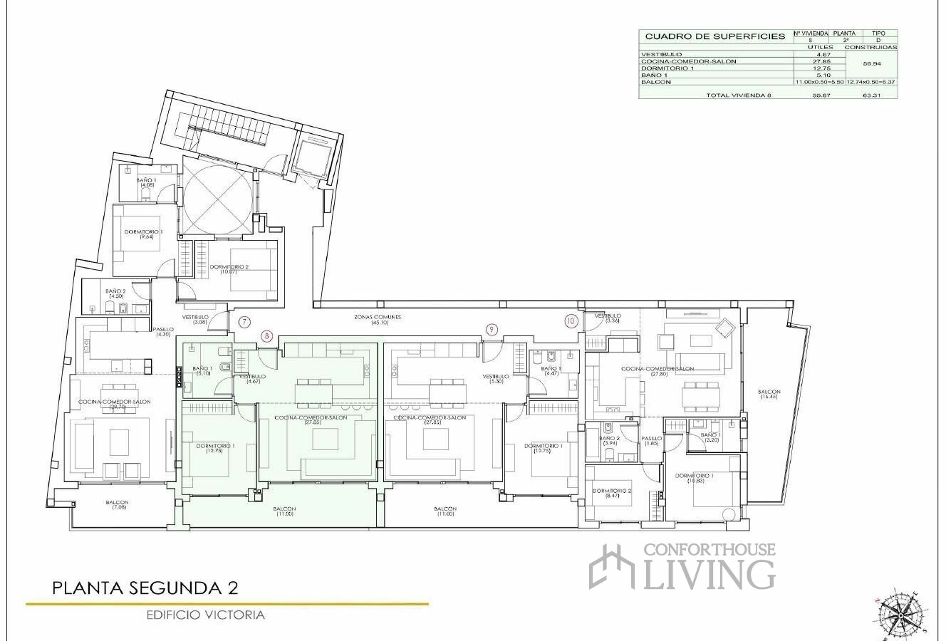 1-bedroom Flat In Torrevieja, Spain (63 M²)