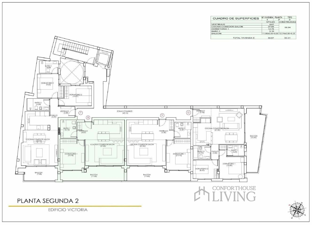 1-bedroom Flat In Torrevieja, Spain (63 M²)
