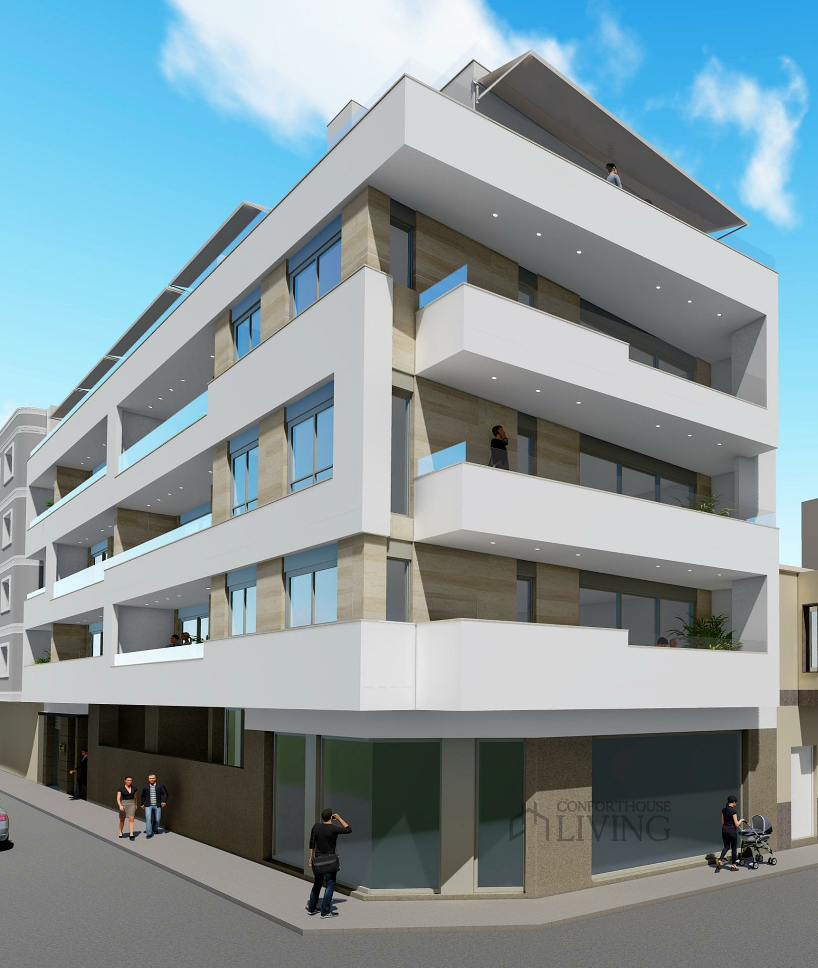 1-bedroom Flat In Torrevieja, Spain (63 M²)