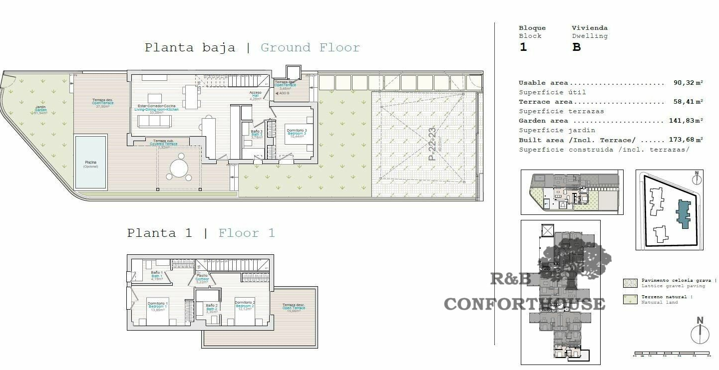 3-bedroom Terraced House In El Verger, Spain (173 M²)